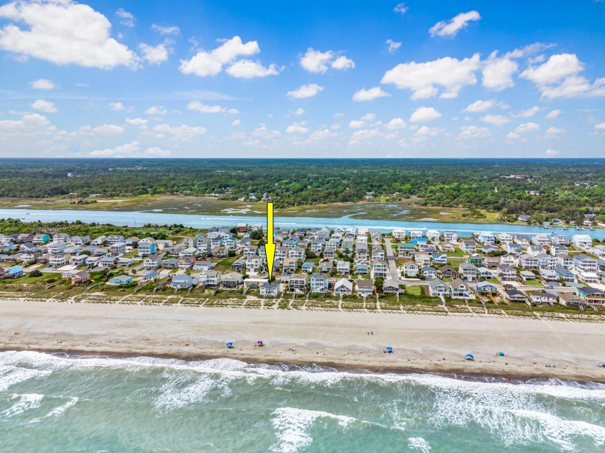 Willa Ocean Daze - Sleeps 22, Direct Oceanfront, Renovated May 2022 Holden Beach Zewnętrze zdjęcie