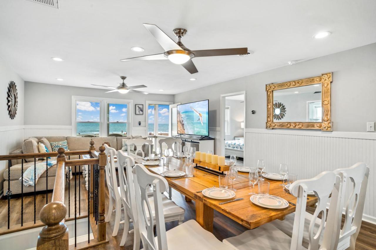 Willa Ocean Daze - Sleeps 22, Direct Oceanfront, Renovated May 2022 Holden Beach Zewnętrze zdjęcie