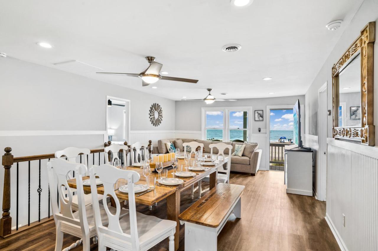 Willa Ocean Daze - Sleeps 22, Direct Oceanfront, Renovated May 2022 Holden Beach Zewnętrze zdjęcie